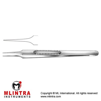 Lazar Micro Suturing Forceps Stainless Steel, 15.5 cm - 6" Tip Size 0.5 mm
